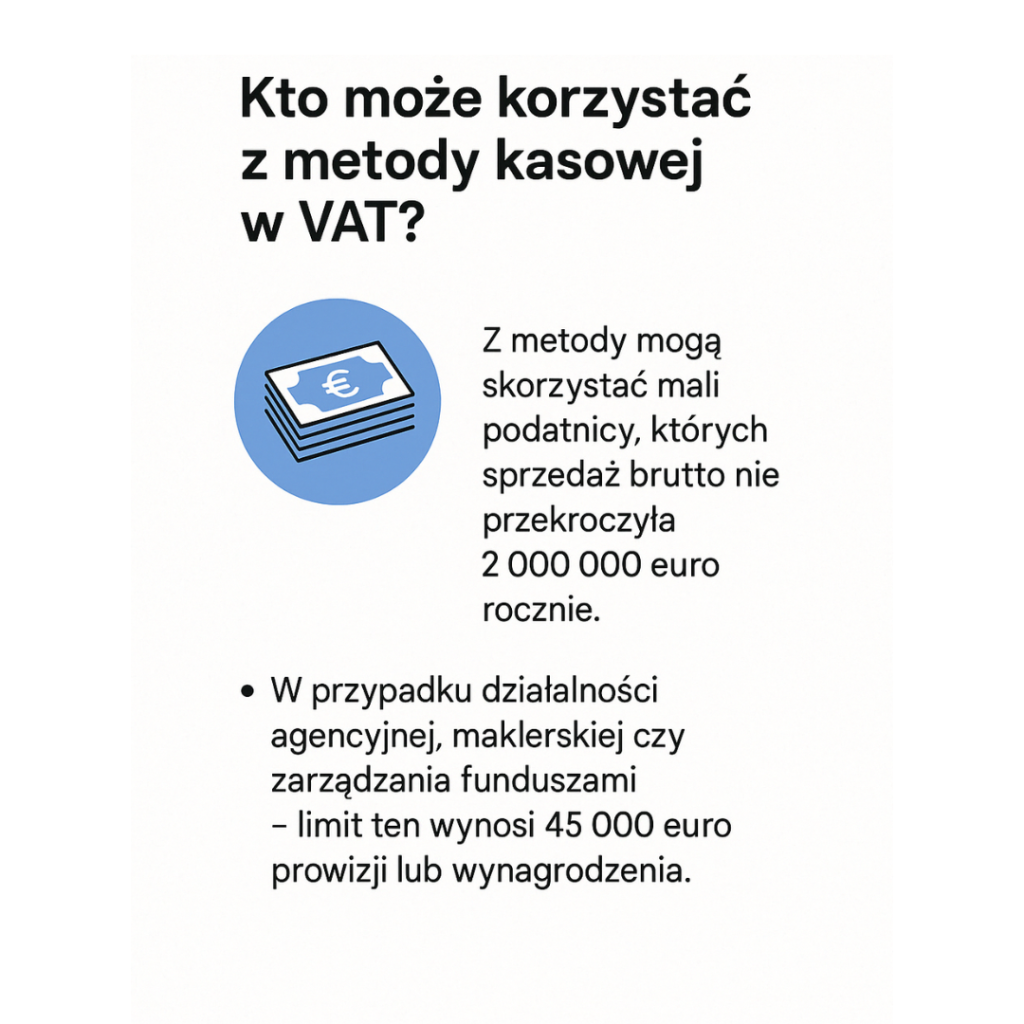 metoda kasowa vat